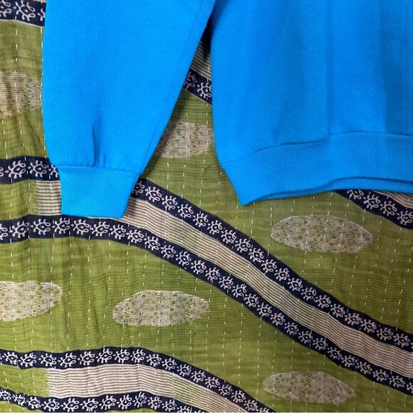 Vintage 90's Jerzees Blue San Fransisco Crewneck Sweatshirt Size Large - Picture 4 of 13